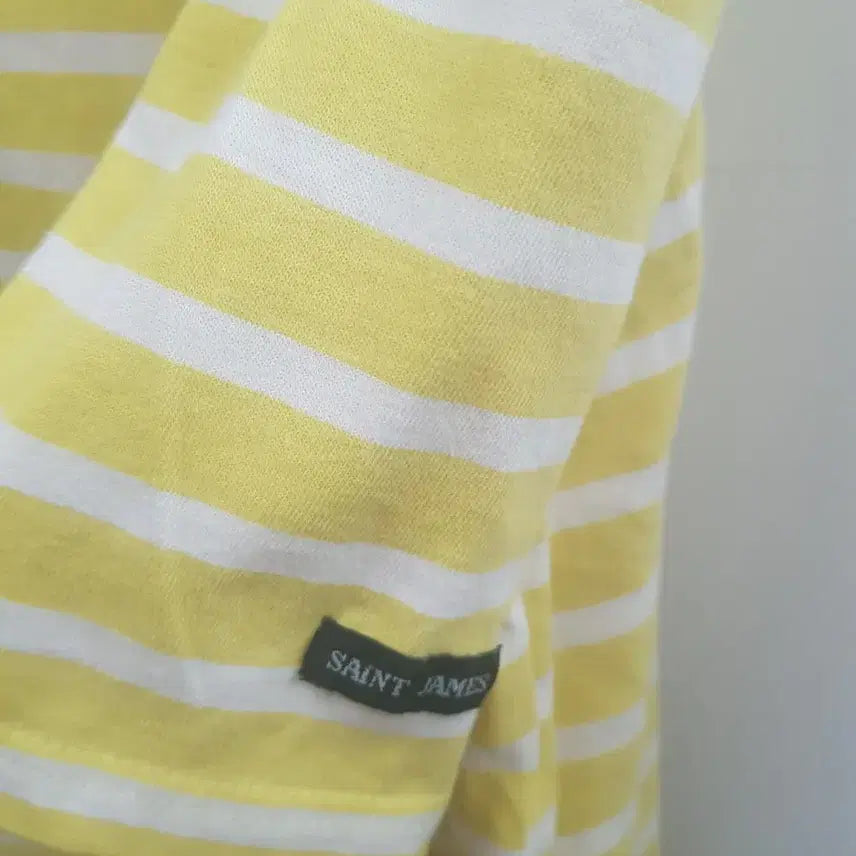 [SOLD OUT] 세인트제임스 남성 스트라이프 반팔 티셔츠 L