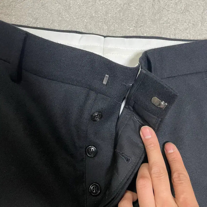 [BUNJANG] AMI Wool Slacks Pants 32 inch / 아미 울 슬랙스 바지 팬츠 32인치
