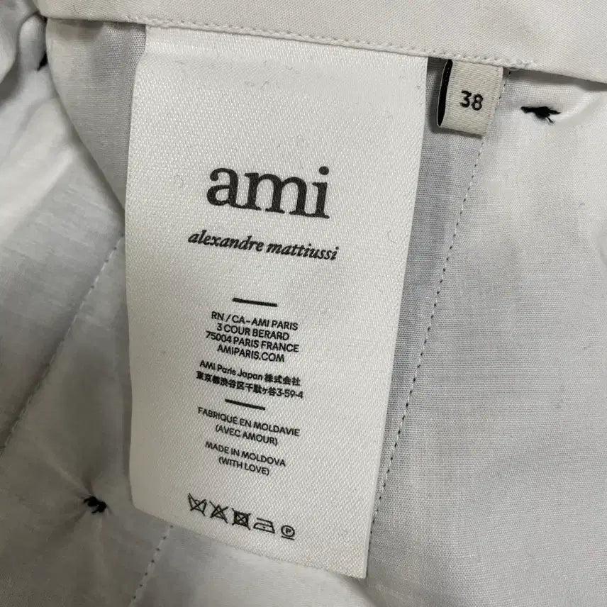[BUNJANG] AMI Wool Slacks Pants 32 inch / 아미 울 슬랙스 바지 팬츠 32인치