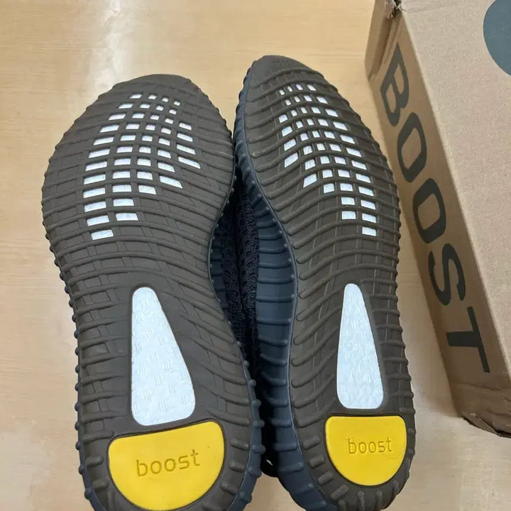 [BUNJANG] Adidas Yeezy Boost 350 V2 Cinder Reflective Sneakers / (280) 아디다스 이지 부스트 350 V2 신더 - 리플렉티브 새상