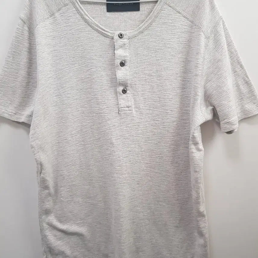 [BUNJANG] Wings+Horns Henry Neck Short Sleeve T-Shirt / wings+horns 헤리 헨리넥 반팔 티셔츠 100