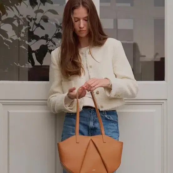 [BUNJANG] Sartore Leev Shoulder Bag Brown / 사르투 리브 숄더백 브라운