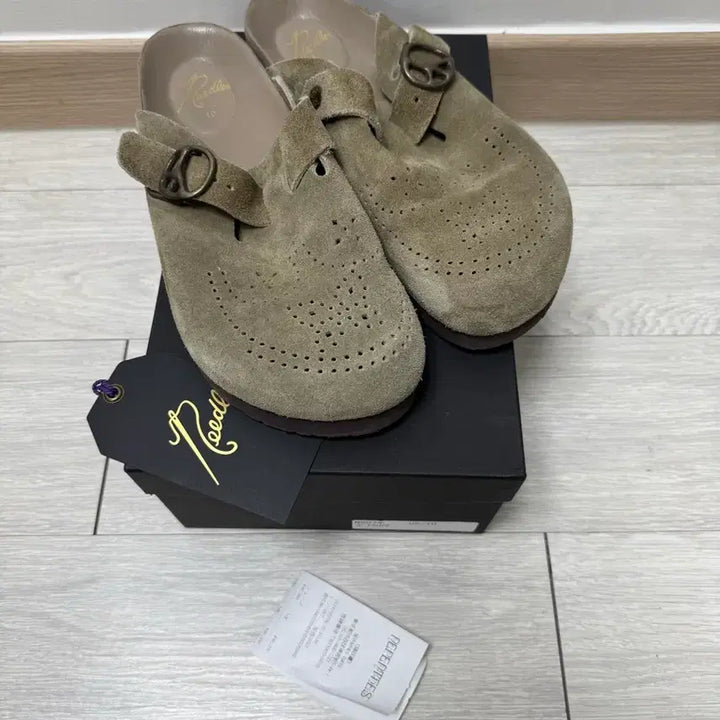 [BUNJANG] Needles Suede Papillon Clog / (US10,280)니들스 스웨이드 빠삐용 클로그