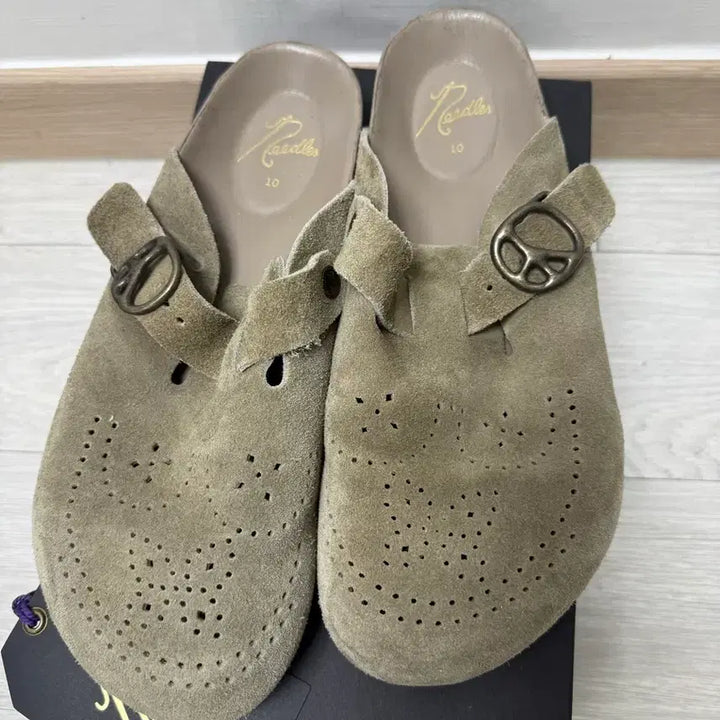 [BUNJANG] Needles Suede Papillon Clog / (US10,280)니들스 스웨이드 빠삐용 클로그