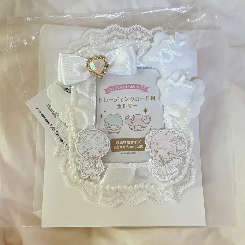 [SOLD OUT] 산리오 엔조이아이돌 순백천사 키키라라 리틀트윈스타 포토카드 홀더