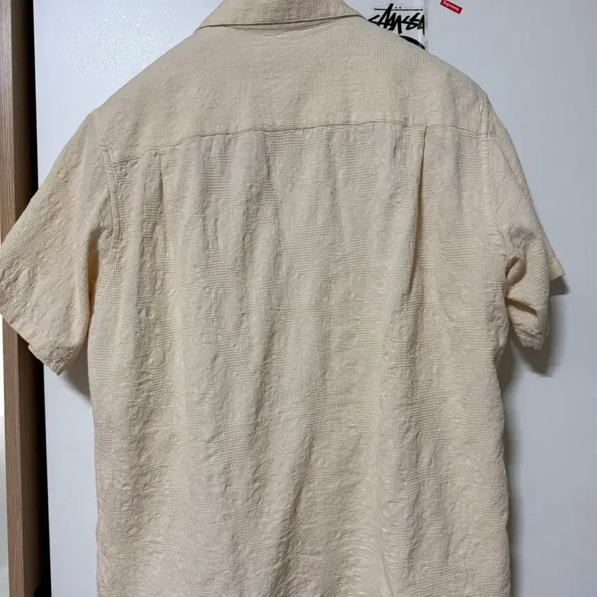 [BUNJANG] Boogie Holiday Open Collar Shirt Ivory L / [L]부기홀리데이 오픈카라 셔츠