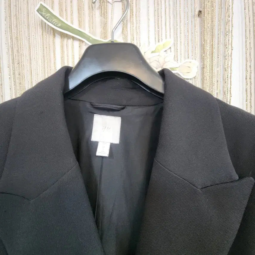 [BUNJANG] H&amp;M Black Oversized Jacket - Size L / H&amp;M 블랙 오버핏 자켓 L사이즈