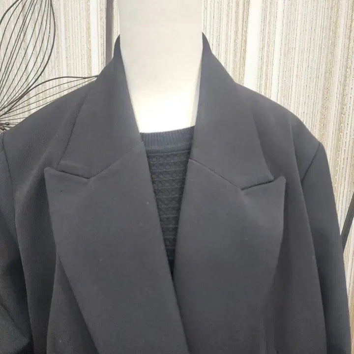 [BUNJANG] H&amp;M Black Oversized Jacket - Size L / H&amp;M 블랙 오버핏 자켓 L사이즈