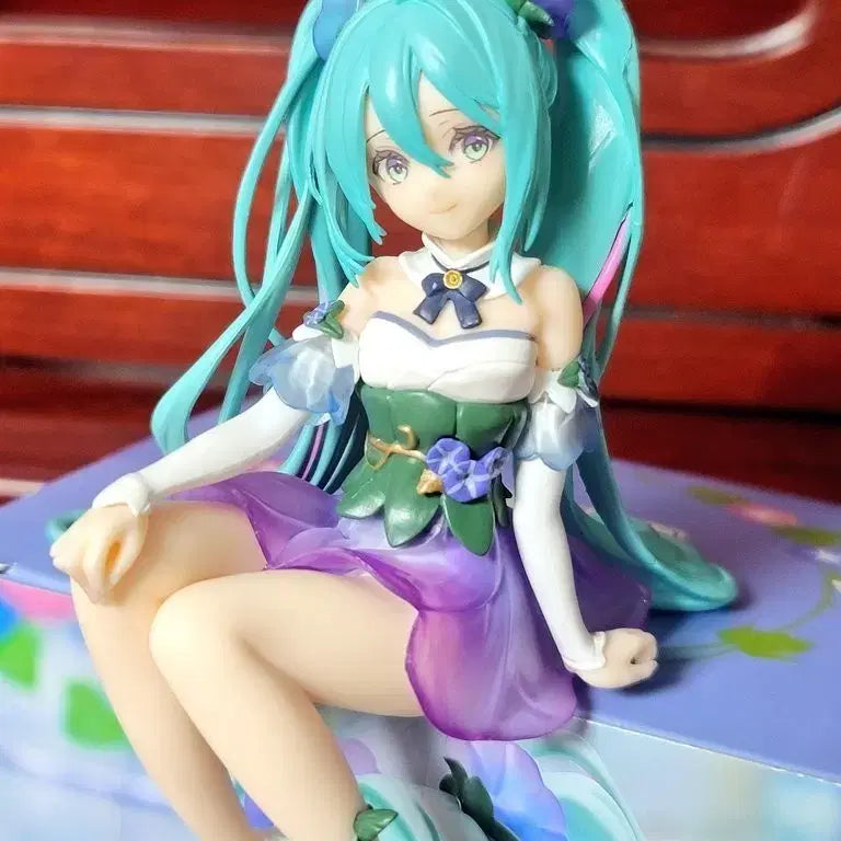 [BUNJANG] Noodle Stopper Hatsune Miku Figure / [판매] 누들스토퍼 나팔꽃 하츠네미쿠