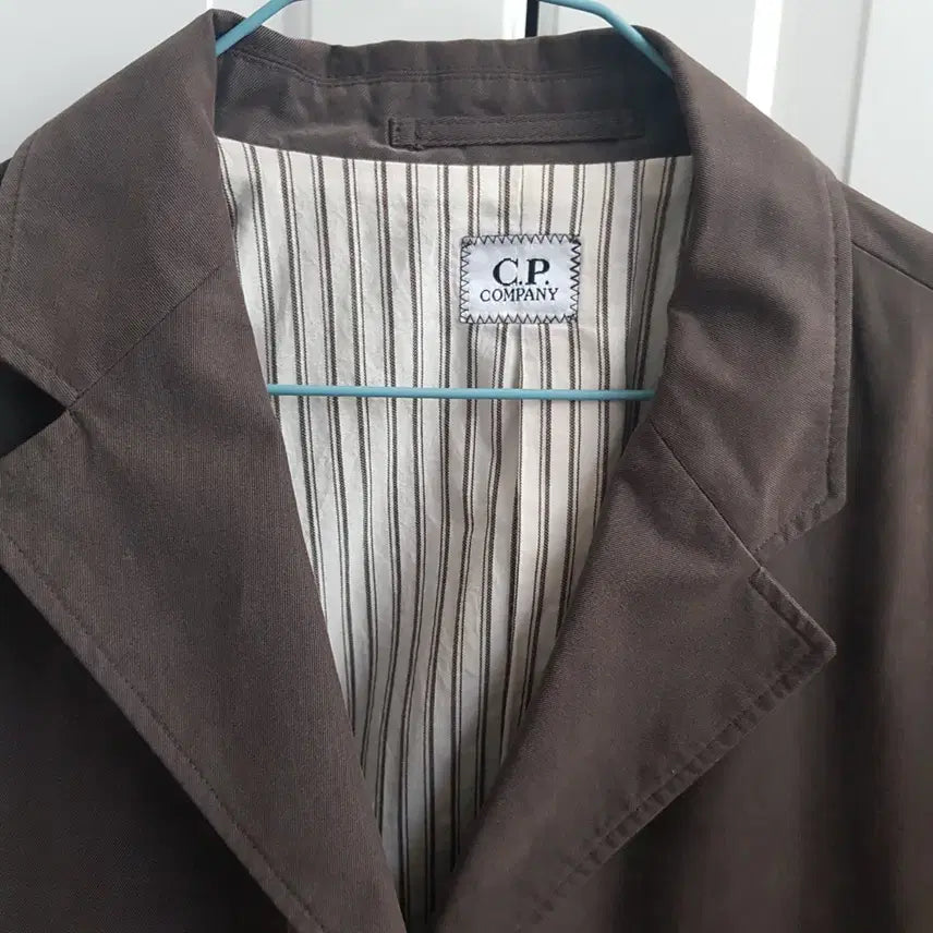 [BUNJANG] CP Company Brown Blazer Jacket / CP 컴퍼니 브라운 블레이저 자켓 100