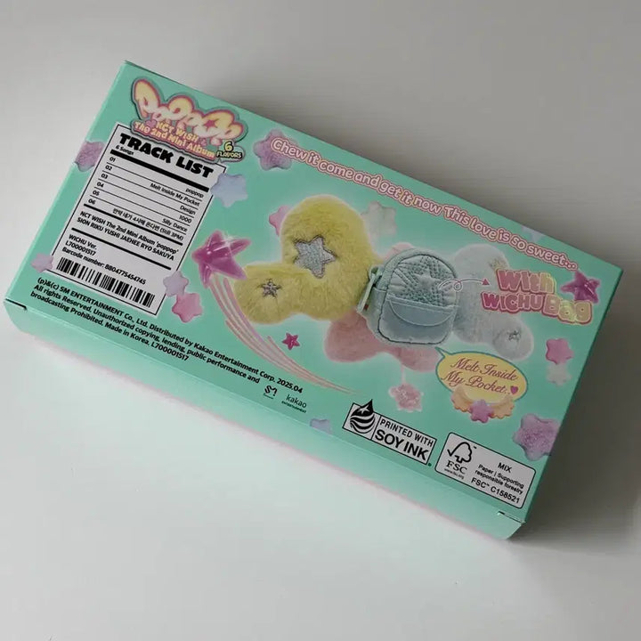 [SOLD OUT] 단순개봉) 엔시티 위시 팝츄 앨범 포카O 띠부씰O