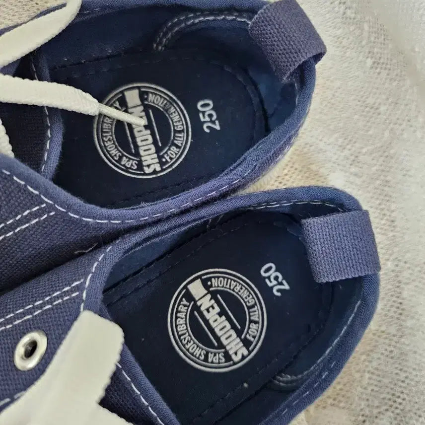 [BUNJANG] Shoopen Navy Sneakers (Size 250) - Sneakers / 슈펜 네이비 단화 스니커즈 250 사이즈