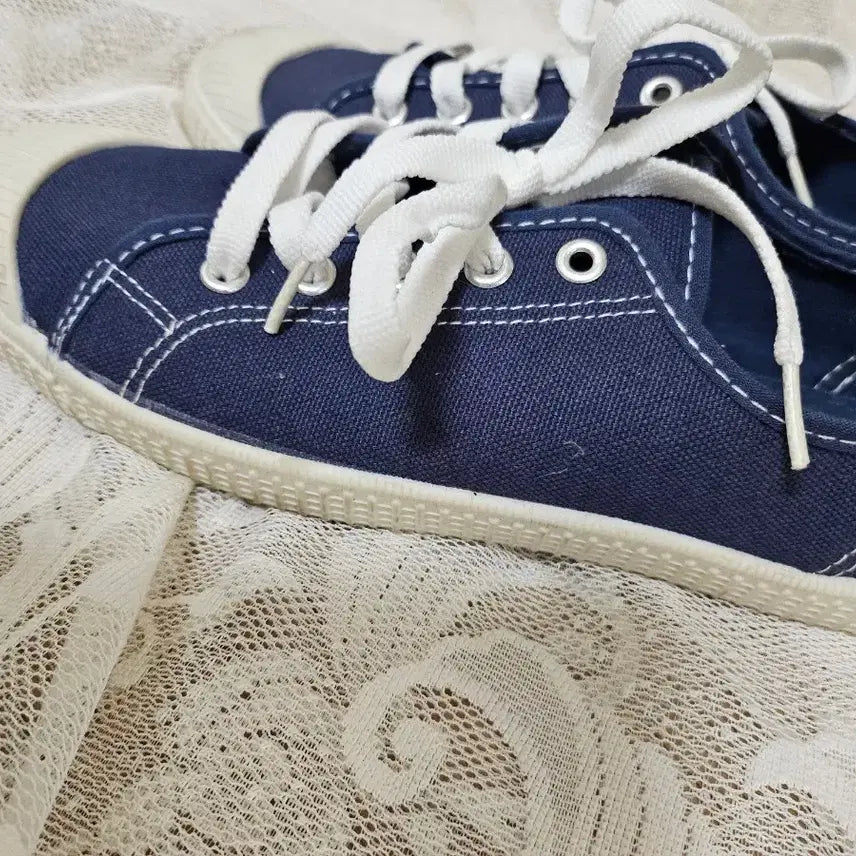 [BUNJANG] Shoopen Navy Sneakers (Size 250) - Sneakers / 슈펜 네이비 단화 스니커즈 250 사이즈