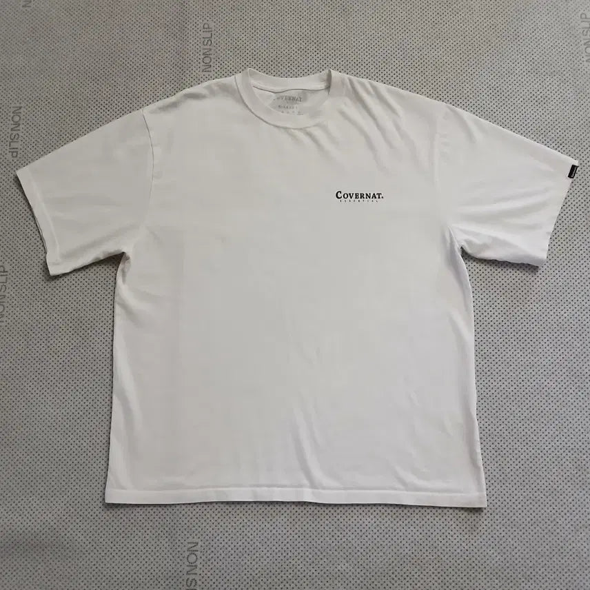 [SOLD OUT] 커버낫 화이트 반팔 티셔츠