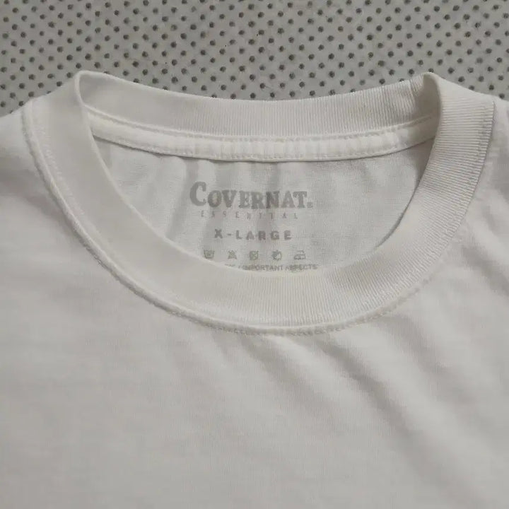 [SOLD OUT] 커버낫 화이트 반팔 티셔츠