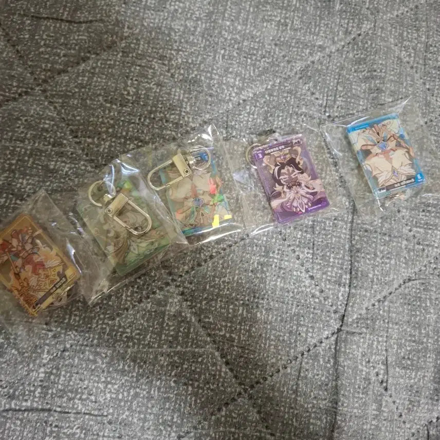 [BUNJANG] CookieRun Bravers World Championship Acrylic Keyring and Card Set / 쿠키런 브레이버스 월드 챔피언십 특전 아크릴 키링 ,카드 팜