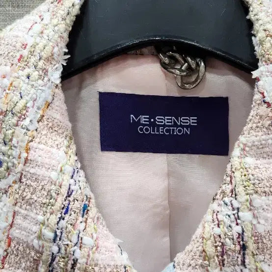 [BUNJANG] Misense Pink Tweed Jacket (Size 55) / 미센스 핑크 트위드자켓55