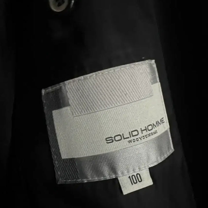 [BUNJANG] Solid Homme Black Cardigan / 솔리드옴므 가디건