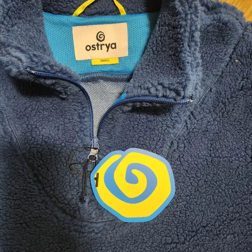 [BUNJANG] Austria Bluebird Shearling Fleece Navy Jacket / 오스트리야 Bluebird Shearling Fleece Navy