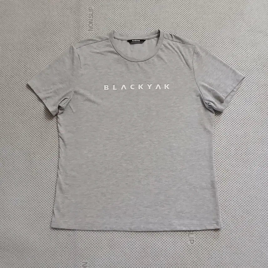 [SOLD OUT] 블랙야크 로고 반팔 티셔츠 그레이