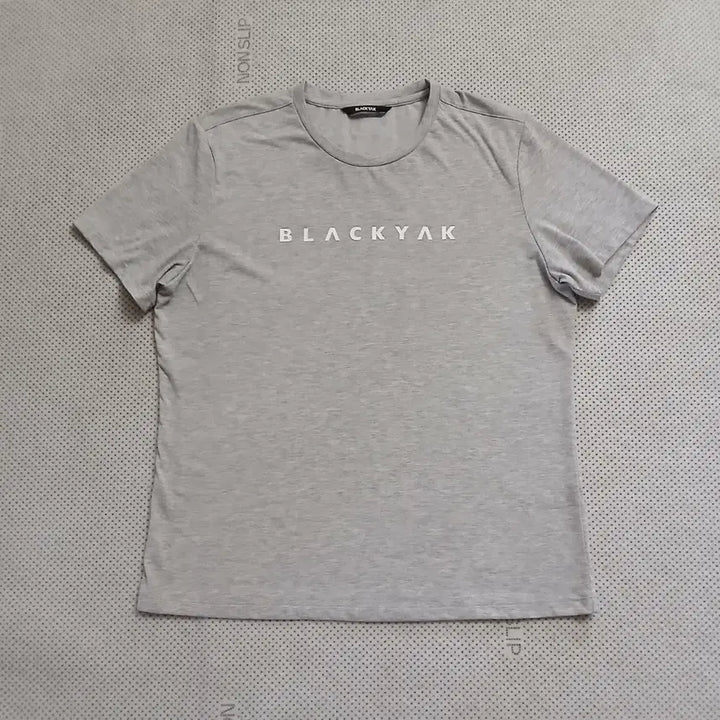 [SOLD OUT] 블랙야크 로고 반팔 티셔츠 그레이