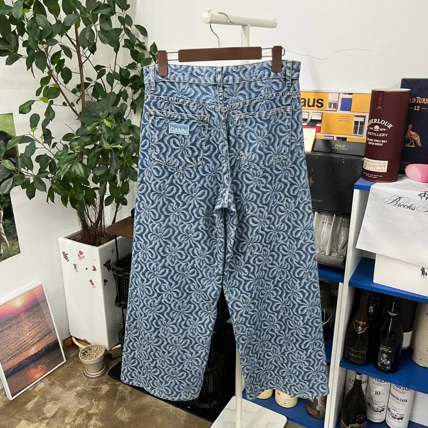 [BUNJANG] Ganni Wide Denim Pants 26 / 가니 와이드 데님 팬츠 26