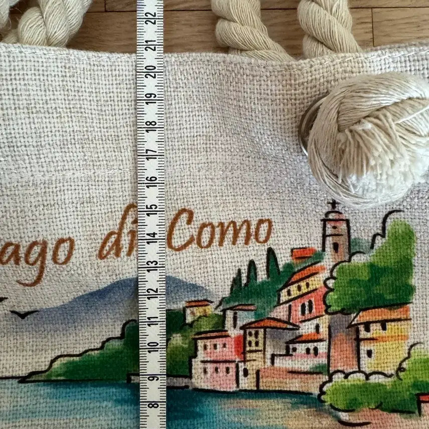 [BUNJANG] Como Lake Tote Bag / [이탈리아 구매] Como호수 토트백(새제품)