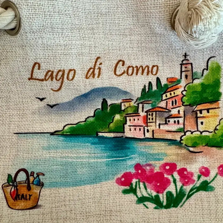 [BUNJANG] Como Lake Tote Bag / [이탈리아 구매] Como호수 토트백(새제품)