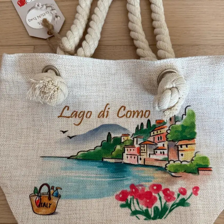 [BUNJANG] Como Lake Tote Bag / [이탈리아 구매] Como호수 토트백(새제품)