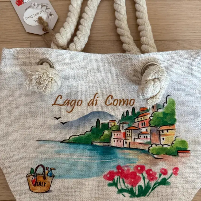 [BUNJANG] Como Lake Tote Bag / [이탈리아 구매] Como호수 토트백(새제품)