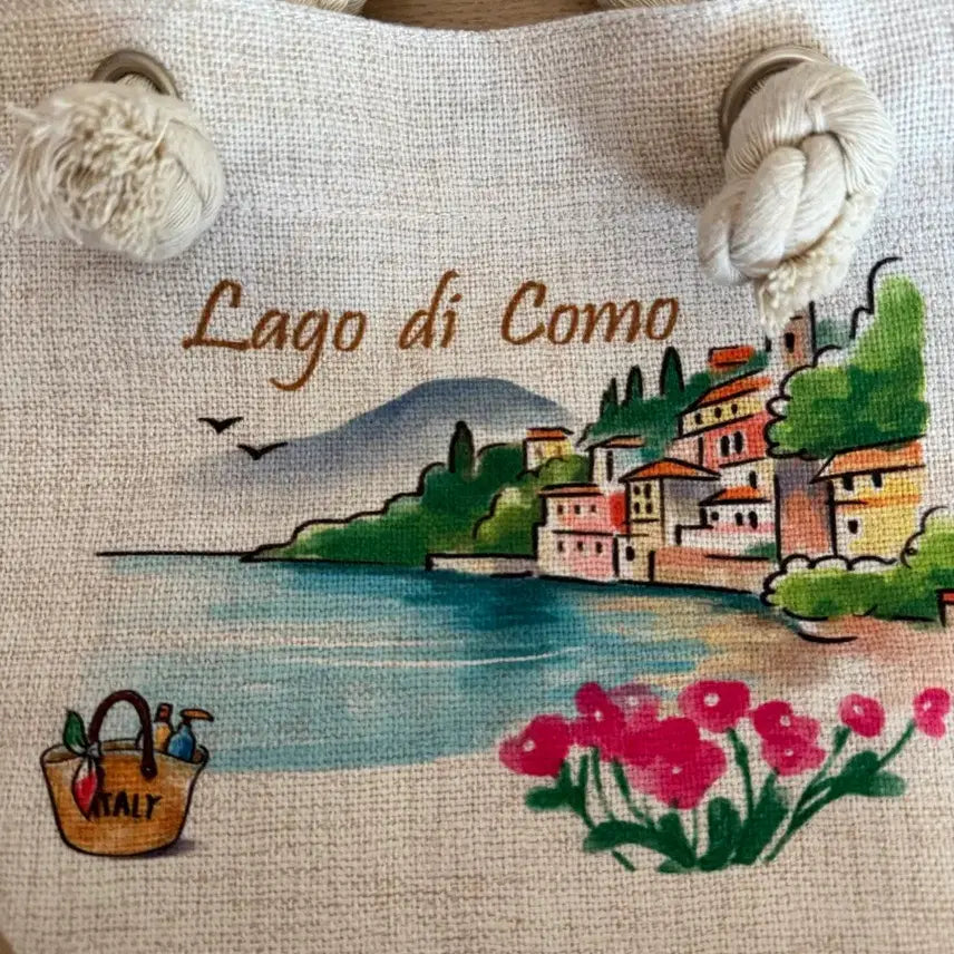 [BUNJANG] Como Lake Tote Bag / [이탈리아 구매] Como호수 토트백(새제품)