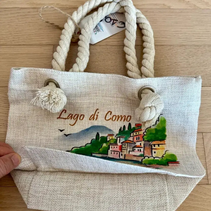 [BUNJANG] Como Lake Tote Bag / [이탈리아 구매] Como호수 토트백(새제품)