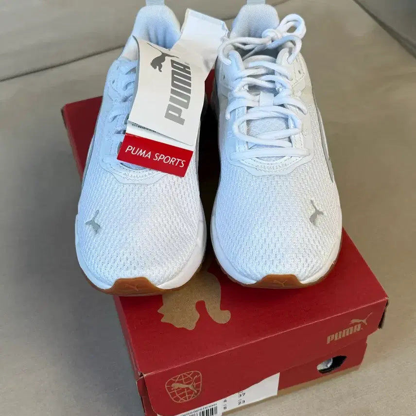 [BUNJANG] Puma Stride Running Shoes (White) - Women&