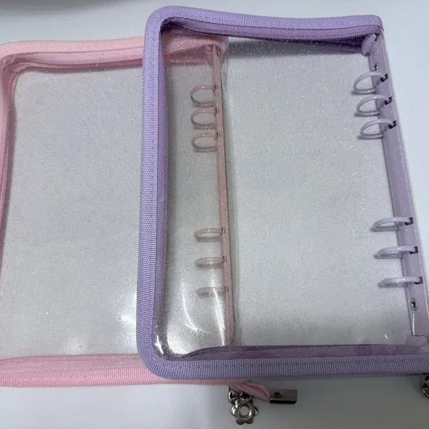 [BUNJANG] A5 Glitter Binder / 6공 바인더 2개 일괄