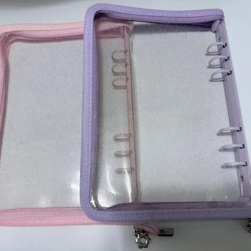 [BUNJANG] A5 Glitter Binder / 6공 바인더 2개 일괄