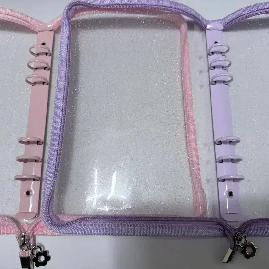 [BUNJANG] A5 Glitter Binder / 6공 바인더 2개 일괄