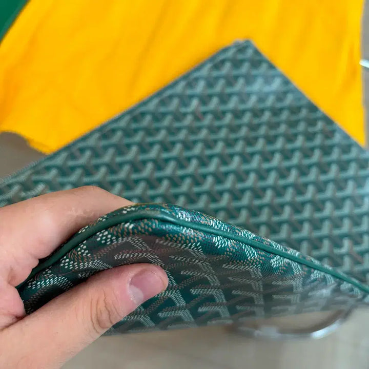 [BUNJANG] Goyard Green Clutch / {상태A/GM}고야드 그린 클러치