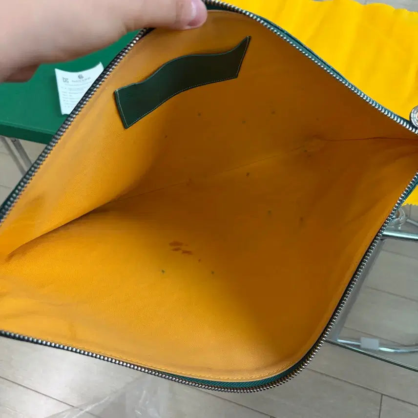 [BUNJANG] Goyard Green Clutch / {상태A/GM}고야드 그린 클러치