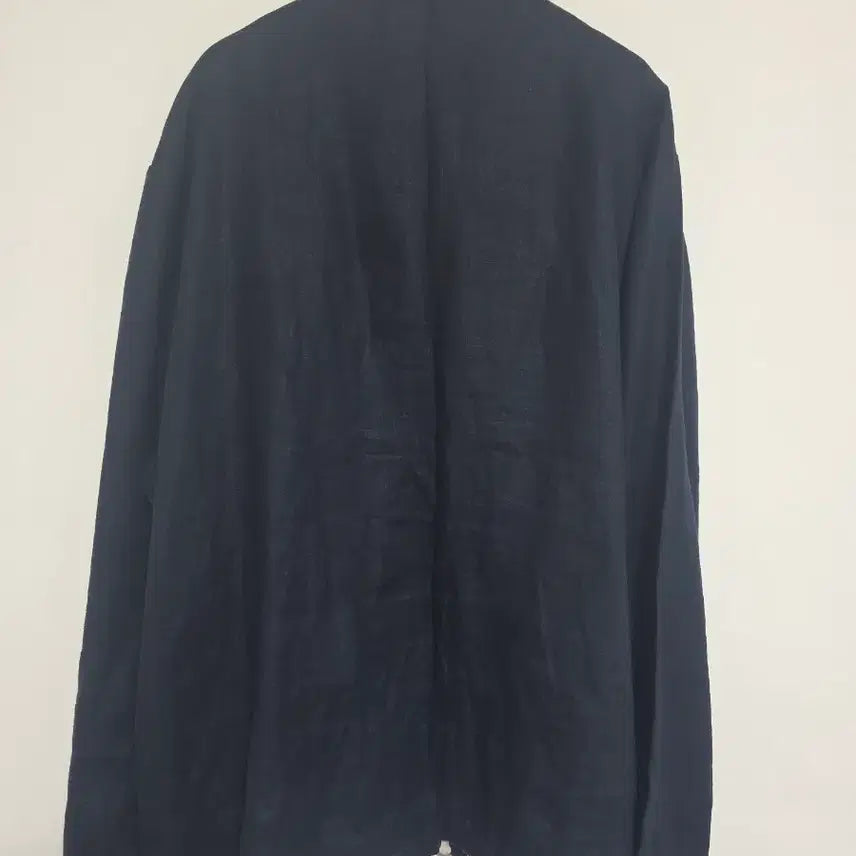 [SOLD OUT] 코스 COS 네이비 헴프 린넨 집업 자켓 XL