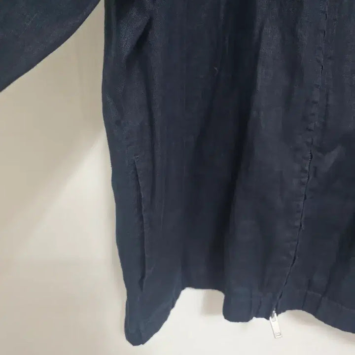 [SOLD OUT] 코스 COS 네이비 헴프 린넨 집업 자켓 XL