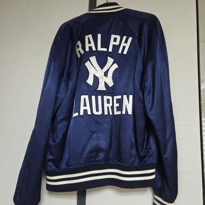 [BUNJANG] Polo Ralph Lauren New York Yankees Varsity Jacket M Size / 폴로 뉴욕양키즈 바시티 자켓 m사이즈