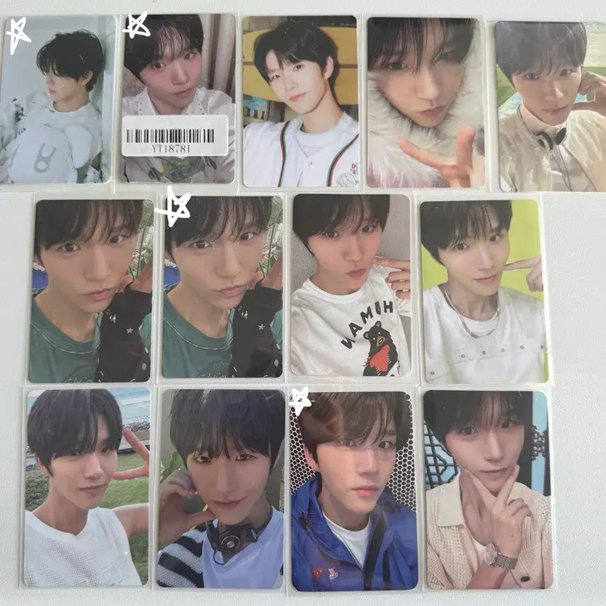 [SOLD OUT] 엔시티위시 재희 포카 일괄 스테디 팝팝 컬러 큐큐뮤직 팝업 트레카 앨포