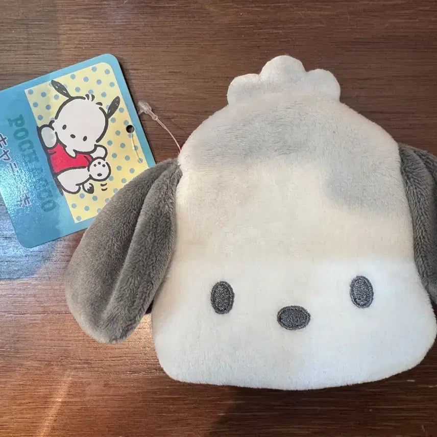 [BUNJANG] Sanrio Pochacco Face Coin Purse / 산리오 포챠코 얼굴 동전 지갑(새상품)