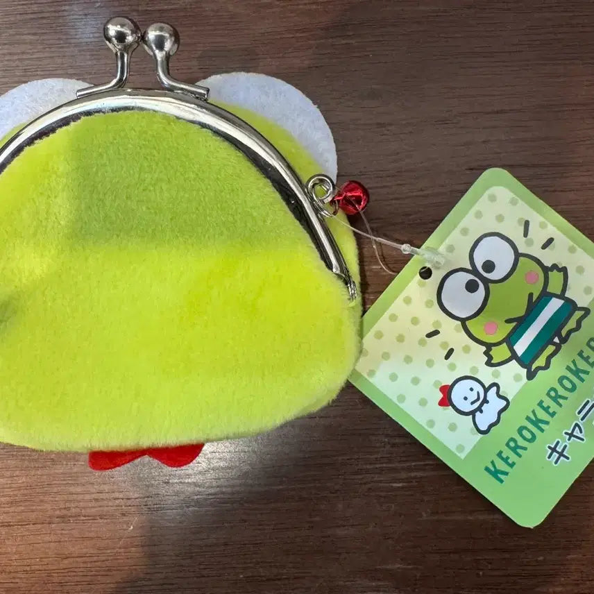 [BUNJANG] Sanrio Keroppi Face Coin Purse / 산리오 케로케로케로피 얼굴 동전지갑(새상품)