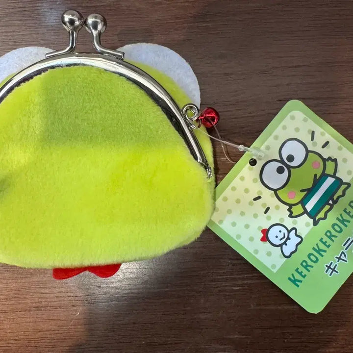 [BUNJANG] Sanrio Keroppi Face Coin Purse / 산리오 케로케로케로피 얼굴 동전지갑(새상품)