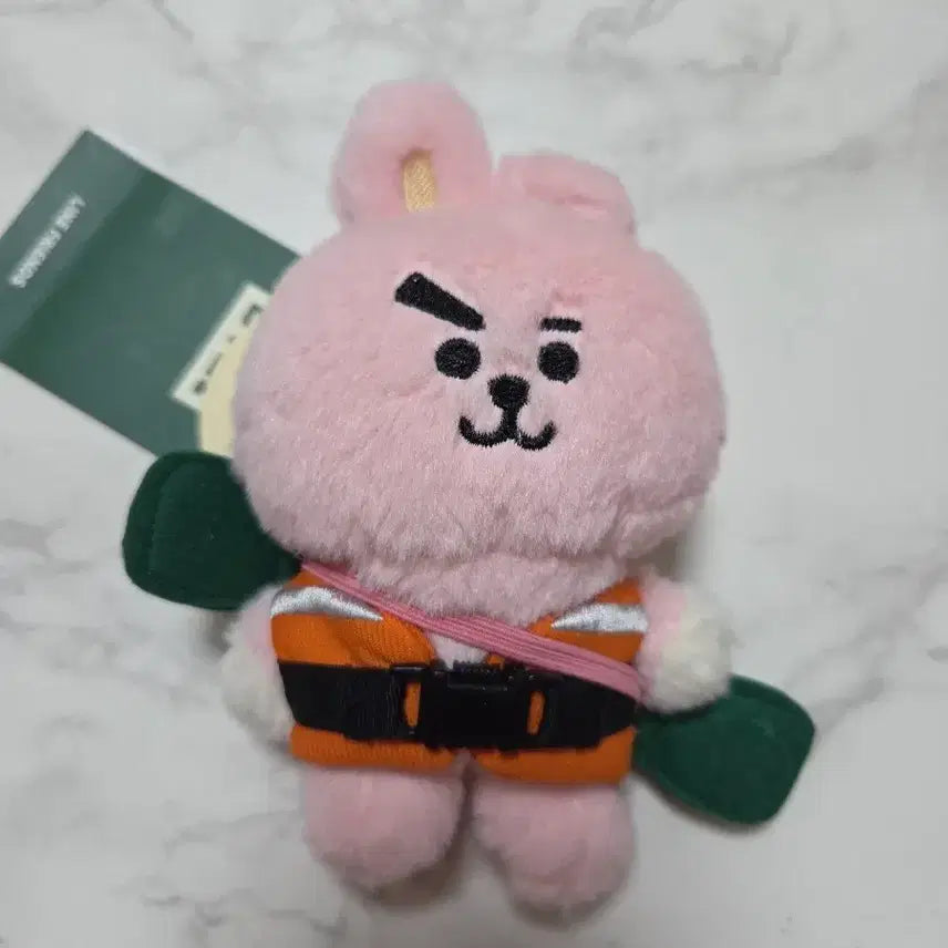[BUNJANG] BT21 Cooky Life Vest Version Doll Keyring / *BT21 Cooky 인형 구명조끼 버전 쿠키인형