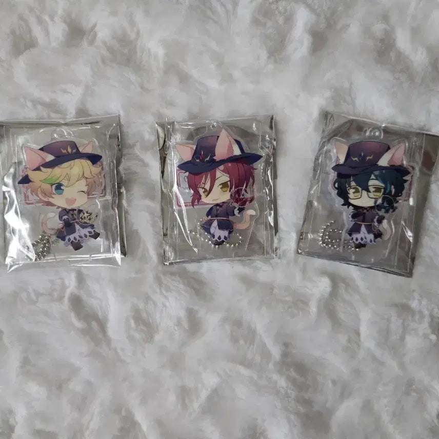 [BUNJANG] Ensemble Stars Switch Animal Acrylic Keyring Bundle Set / (일괄판매)앙스타 중스타 동취 애니멀 아크릴 스위치 나츠메 츠무기 소라