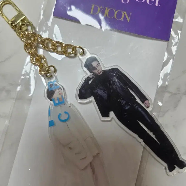 [BUNJANG] BTS Dicon Acrylic Keyring Set / BTS 디아이콘 아크릴 키링 세트