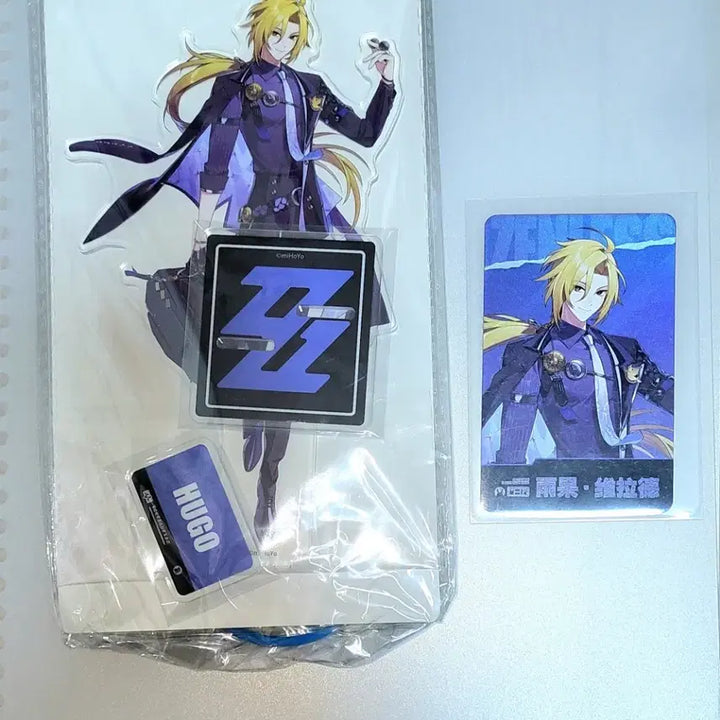[BUNJANG] Zen Zone Hugo Gigo Acrylic Stand + Fes Photocard Bundle Set / 젠존제 휴고 gigo 아크릴 스탠드 fes 포토카드