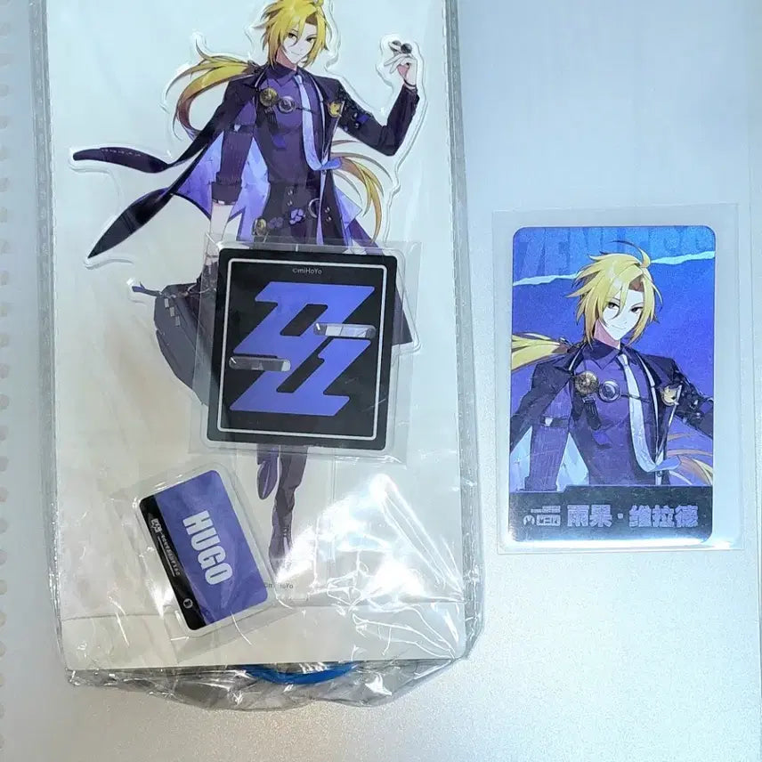 [BUNJANG] Zen Zone Hugo Gigo Acrylic Stand + Fes Photocard Bundle Set / 젠존제 휴고 gigo 아크릴 스탠드 fes 포토카드
